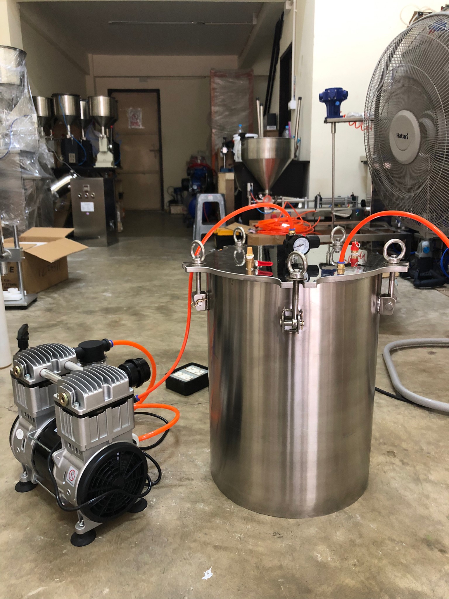 ถังไล่ฟองอากาศ KS01 Vacuum Tank/Pressure Tank