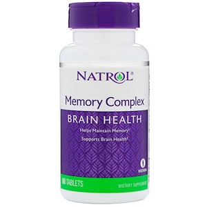 Natrol, Memory Complex, 60 Tablets