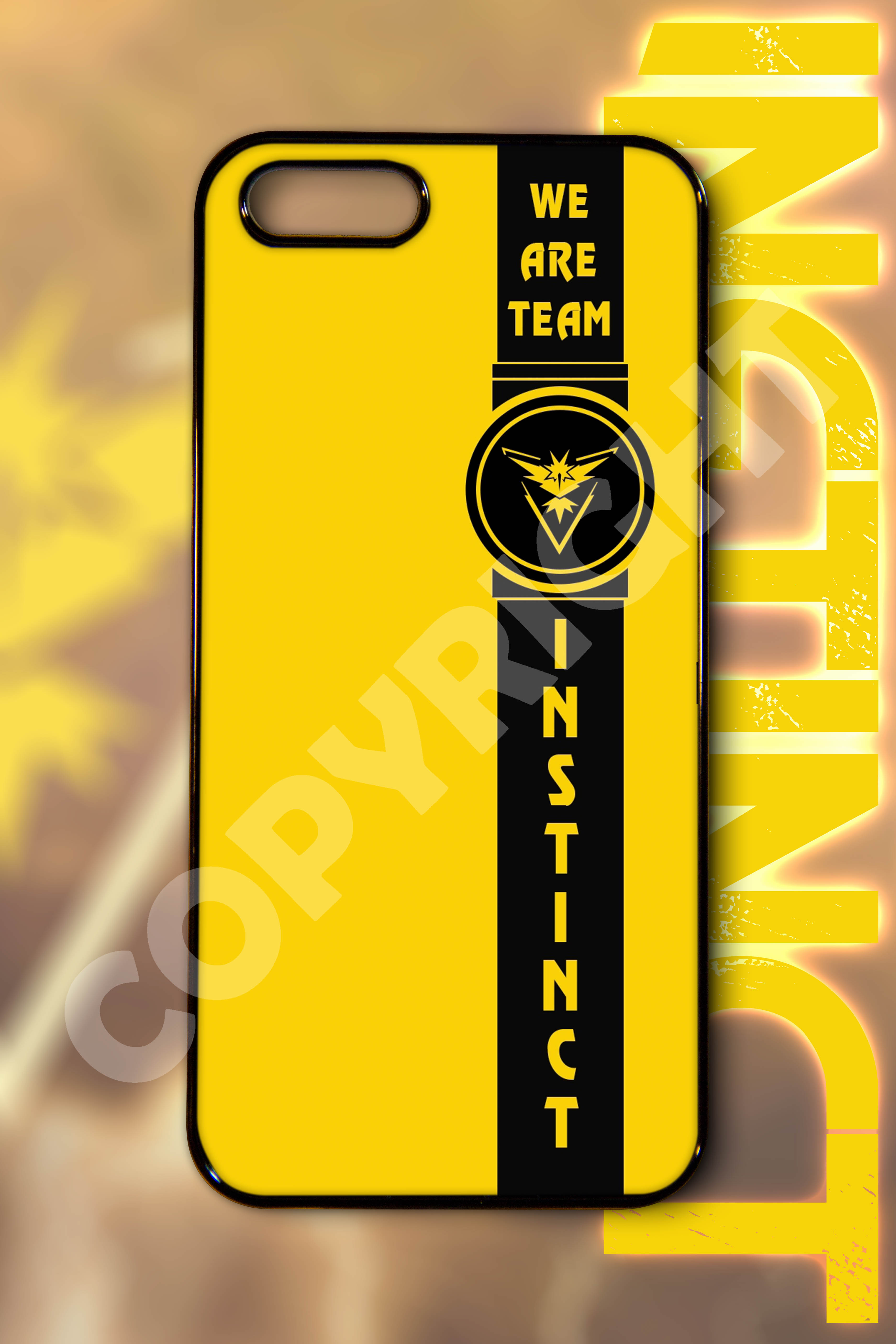 เคสลาย โปเกม่อน Team Instinct