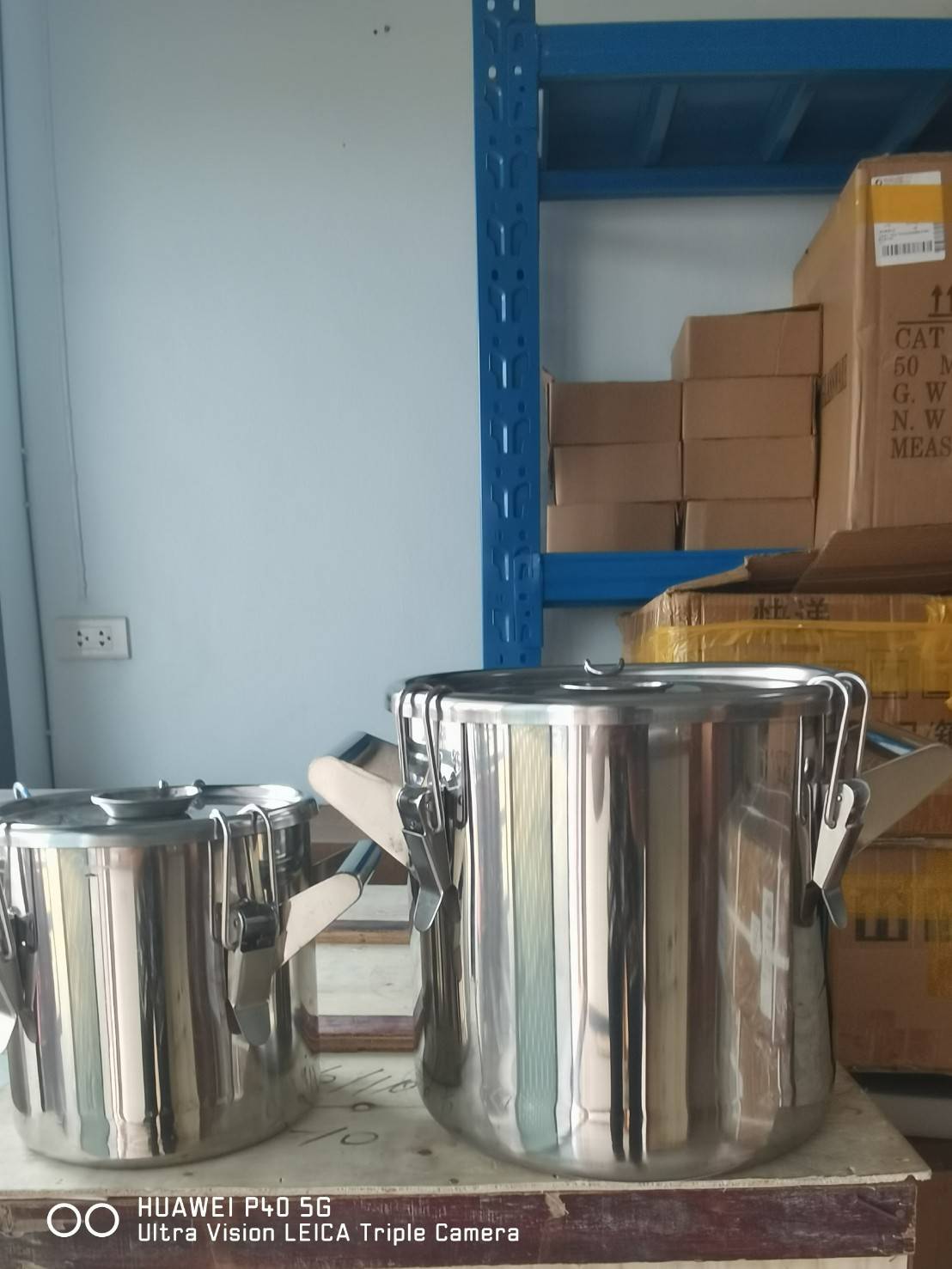 หม้อสแตนเลสเกรด 316 ฝาล็อคสนิท Stainless Steel 316 DH-002