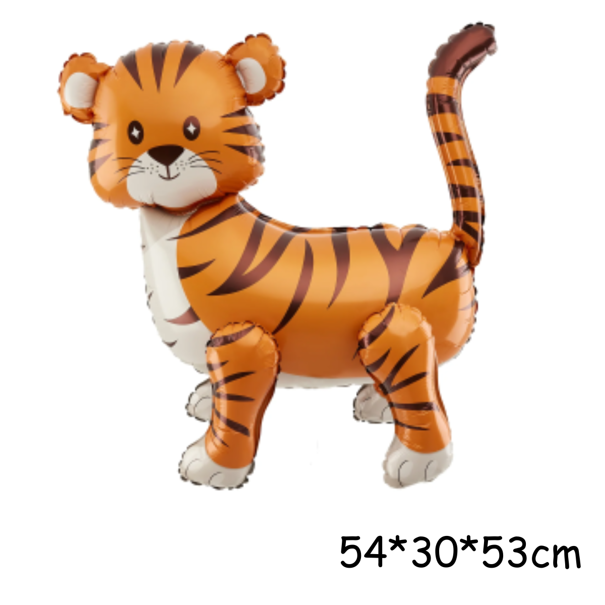 ลูกโป่งฟอยล์เสือ 3D / Tiger 3D Foil Balloon