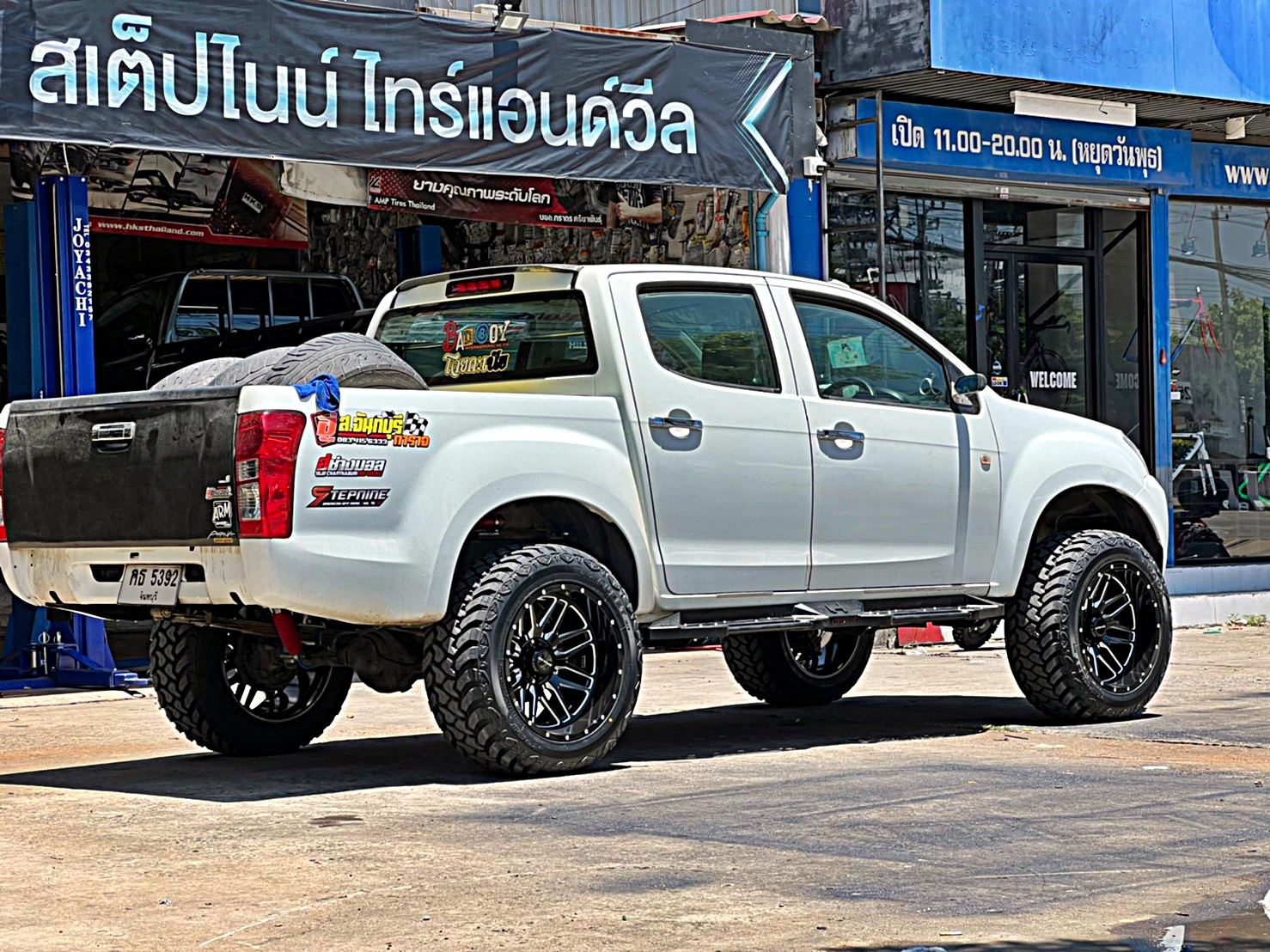 D-MAX_จองคิวมาจากจันทบุรี คันนี้ตัวเตี้ยโหลดเตี้ย จัดทรงเมกาที่ STEP9