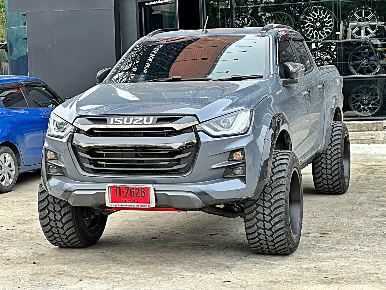 D_MAX_ทะเบียนนครปฐม ทำทรงเมกาที่ STEP9