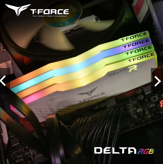 ** มือ 2 ** RAM (แรม) T-FORCE DELTA RGB DDR4 16G 2666