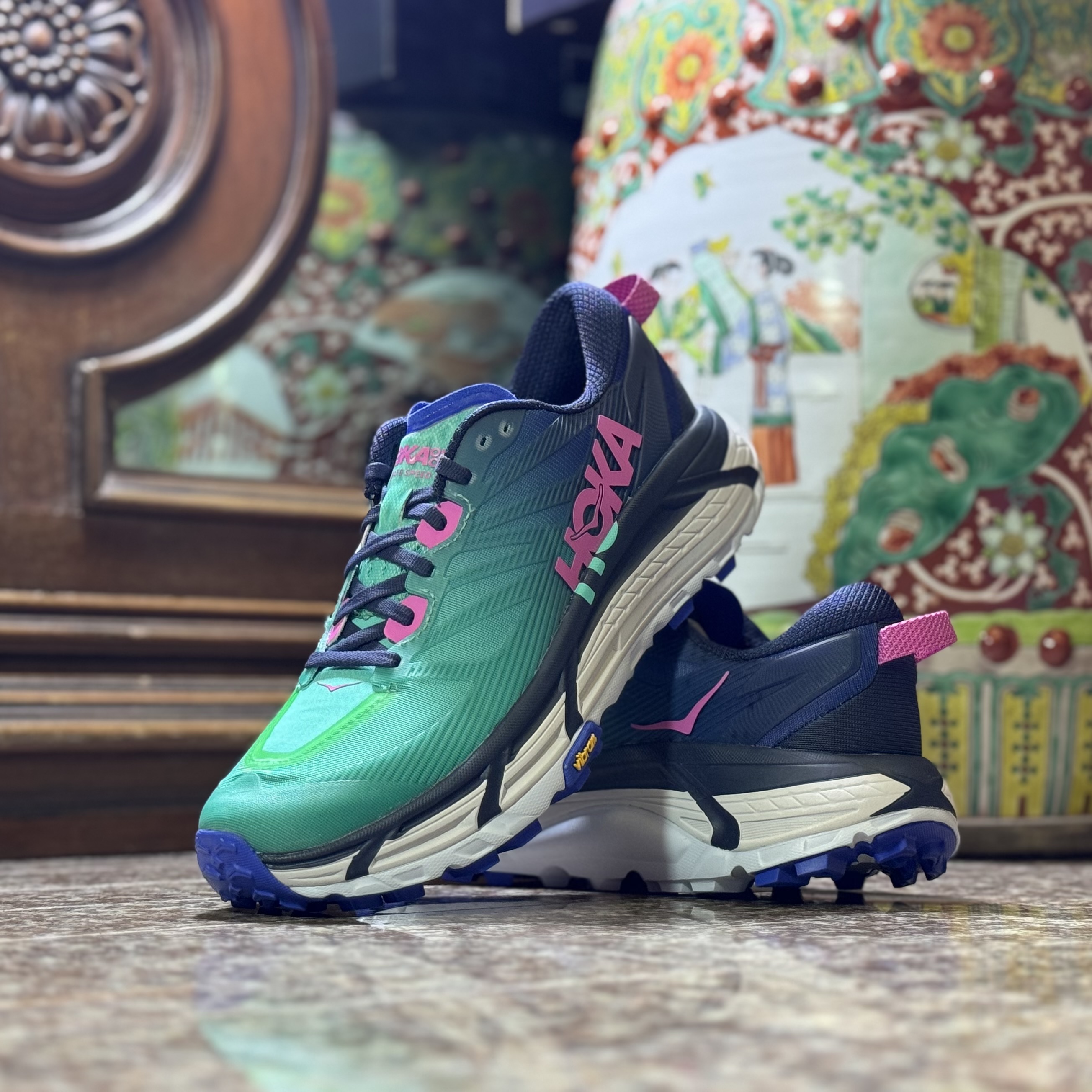 รองเท้าวิ่งเทรล HOKA MaFate Speed 3 Women (W9.5US)