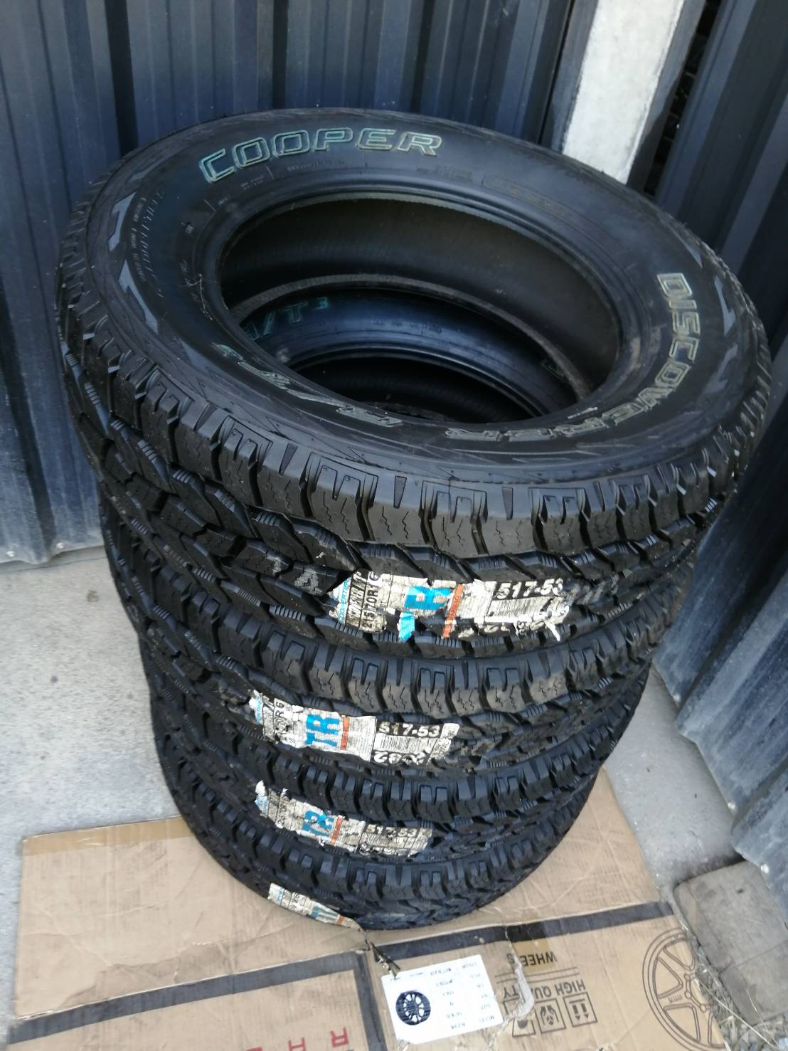 COOPER AT3 265/65-17 เส้น 5900 ปี19 ปกติ 8500