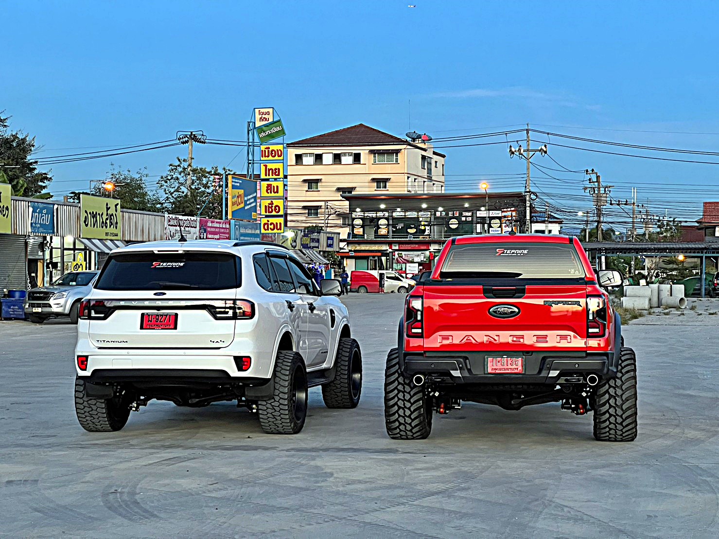 FORD EVEREST NEXTGEN ล้อแท้ HOSTILE H120 ขอบ22 ที่ STEP9