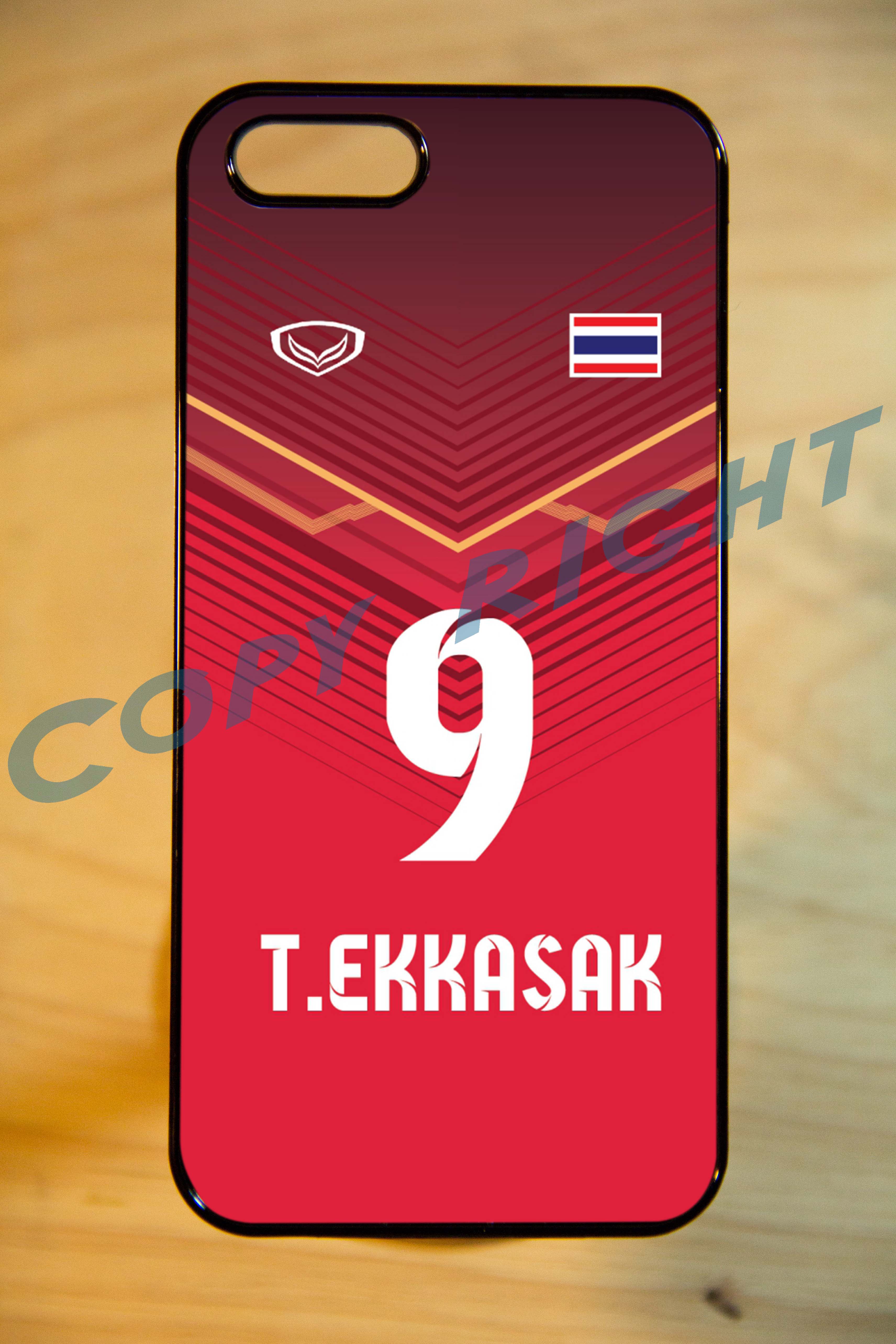 เคสสั่งทำ - ลาย ทีมฟุตบอลไทย เบอร์9