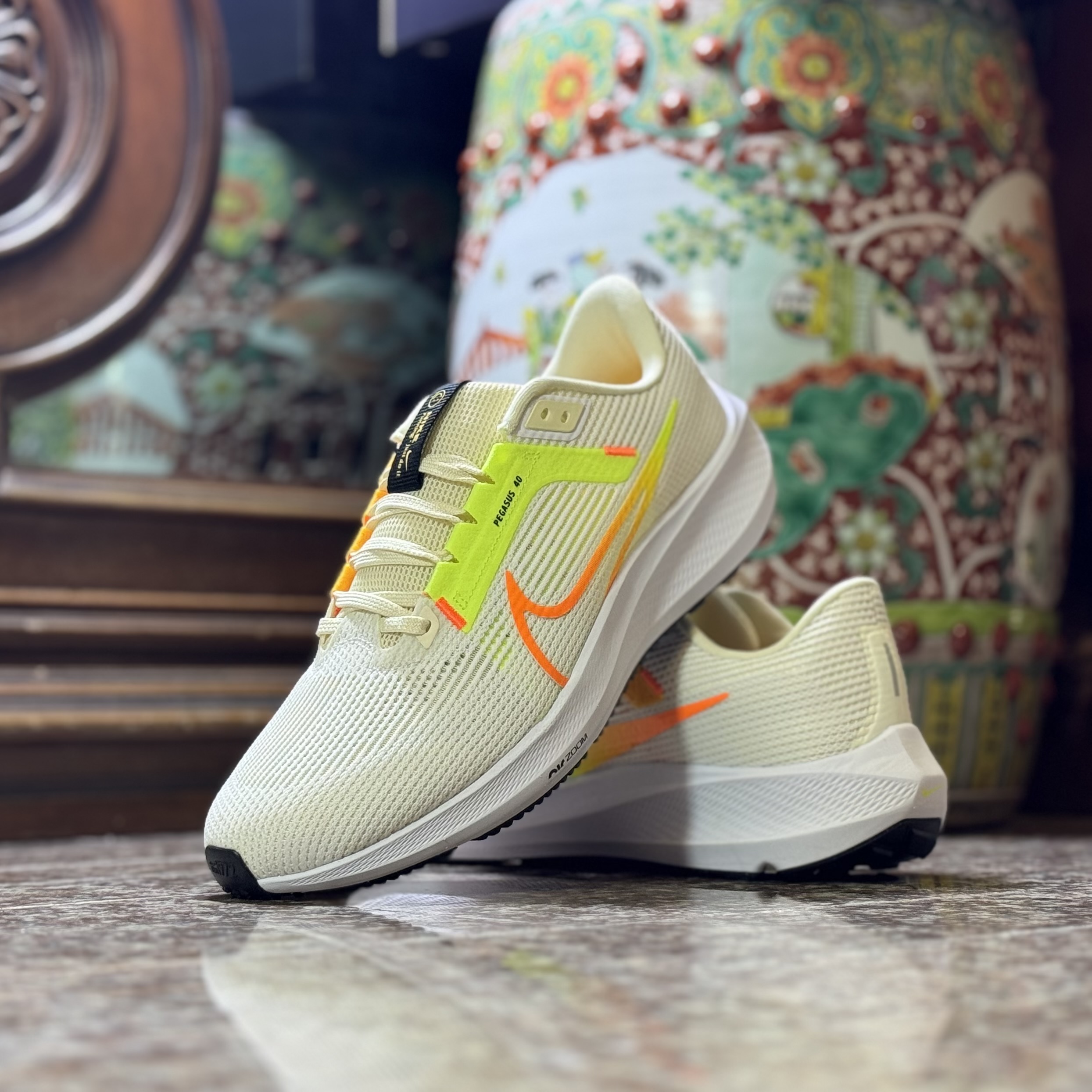 รองเท้าวิ่ง Nike Air Zoom Pegasus 40 ‘Coconut Milk’ (M8.5/10US)