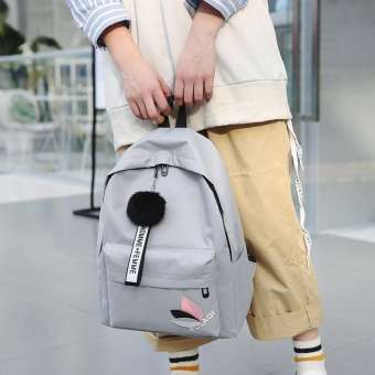 กระเป๋าเป้สะพายหลัง ปอมๆ(แถมปอมๆฟรีค่ะ) พร้อมส่ง !!!