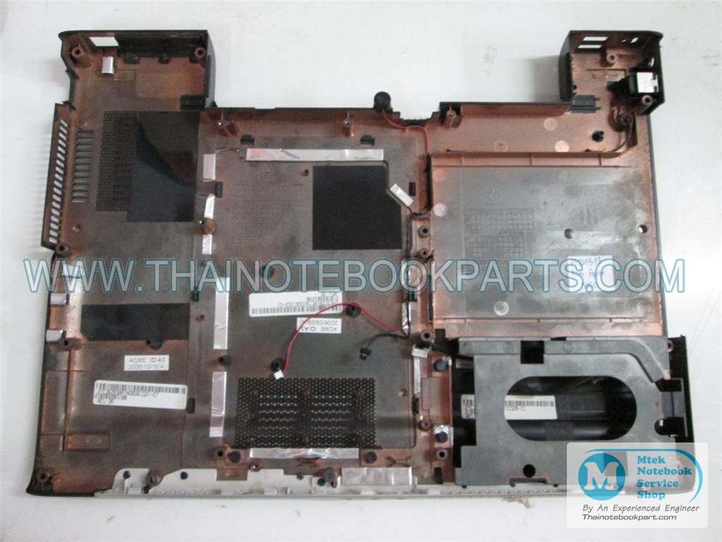 MT01313 บอดี้ล่าง Acer Aspire 5050 - ZYE36ZR3BATN Mainboard Bottom Casing (มือสอง, ไม่มีลำโพง) 2