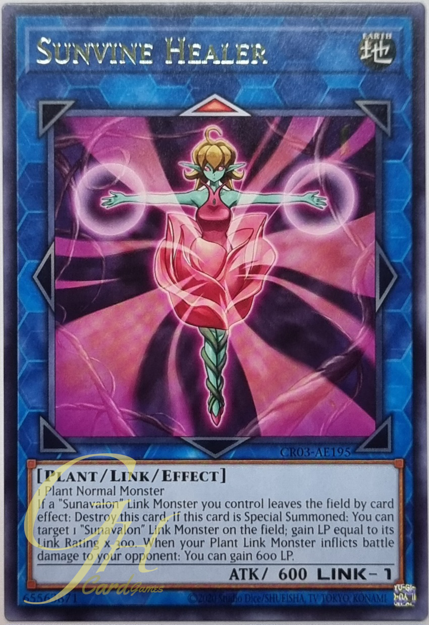 Yugioh [CR03-AE195] Sunvine Healer (Rare)