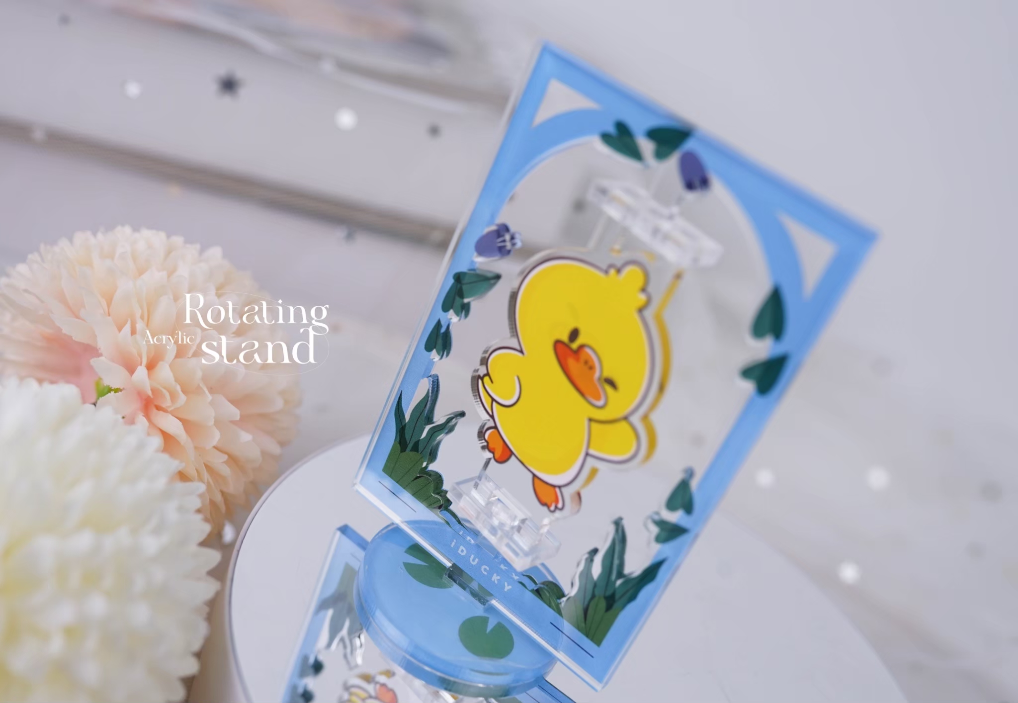 รับผลิตสแตนดี้อะคริลิคหมุนๆAcrylic Rotating Stand