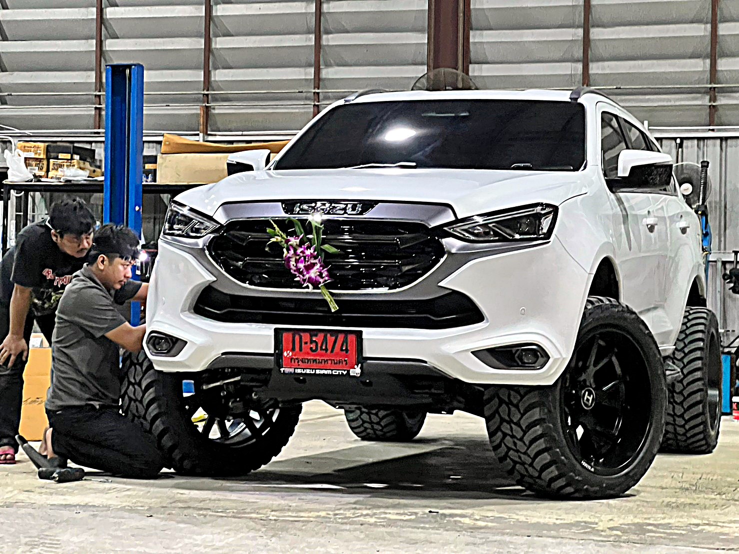 ล้อแท้ HOSTILE H113 ขอบ22 ใส่ MU-X แต่งเมกา