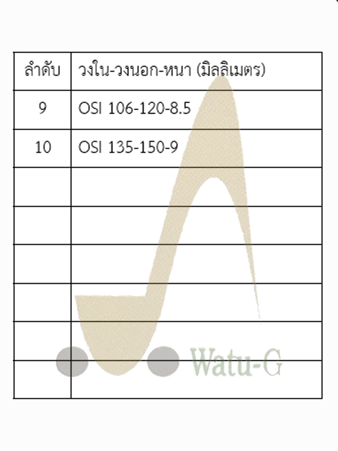 ซีลกันน้ำมัน OSI