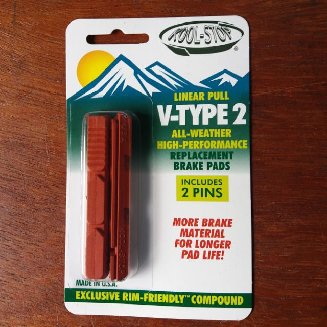 ผ้าเบรค koolstop v type2