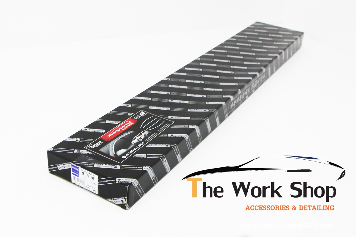 Luxury Door Visor / Ssangcarful for Captiva ( คิ้วโครเมี่ยมแต่งครอบกระจกด้านบน )