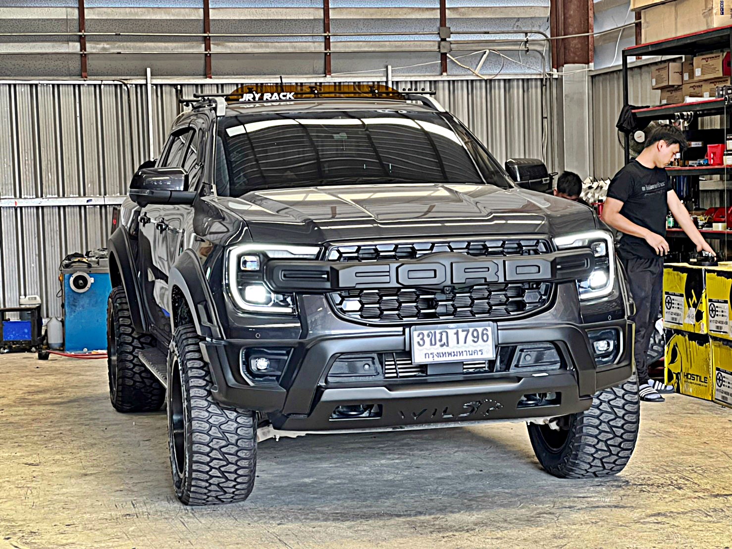 #FORD_RANGER_NEXTGEN ทำทรงเมกาที่ STEP9