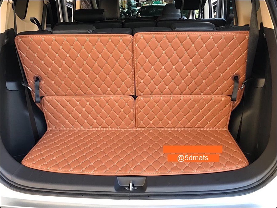พรมปูพื้นรถยนต์6D XPANDER สีน้ำตาลอ่อน เต็มคัน