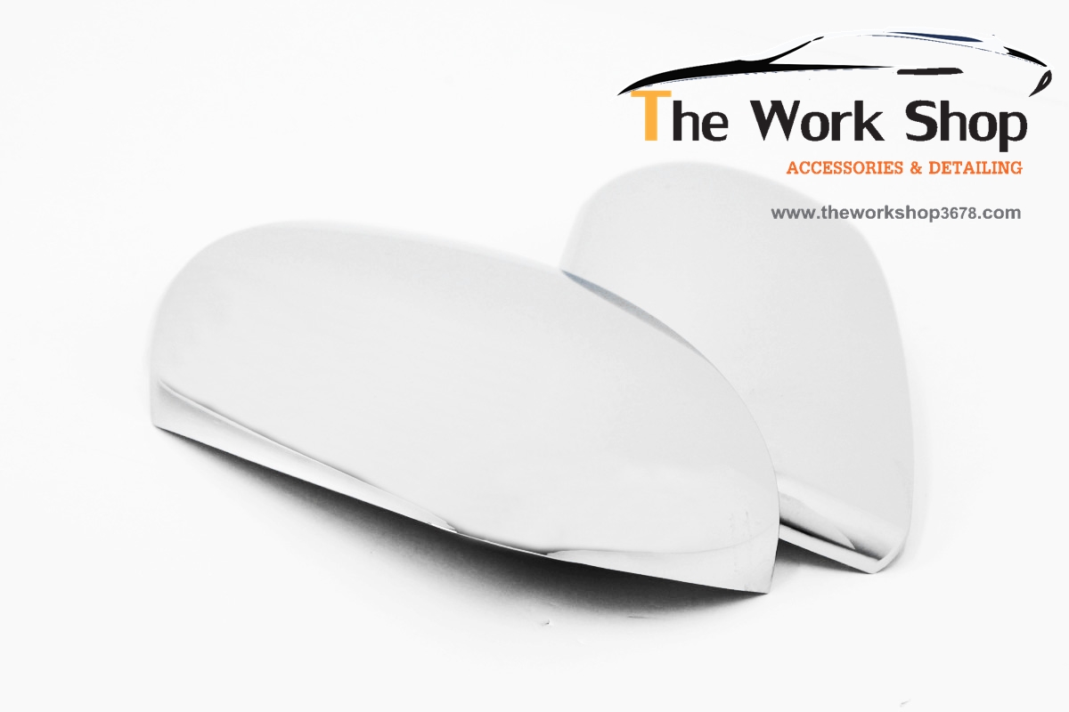 Side Mirror Cover for Picanto Type A : W/O LED ( โครเมี่ยมครอบกระจกมองข้างแบบ A ที่ไม่มีไฟ LED)