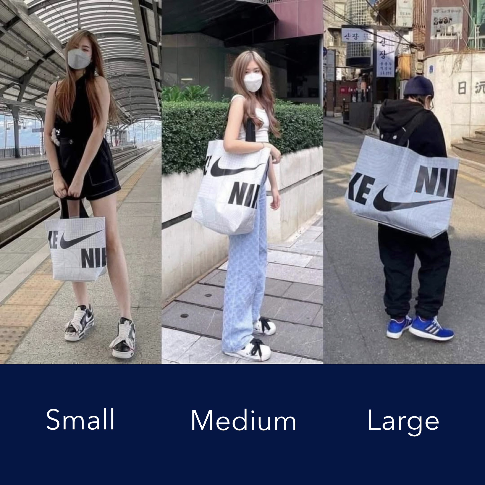 กระเป๋า Nike Shopping Tote Bag (S,M,L)