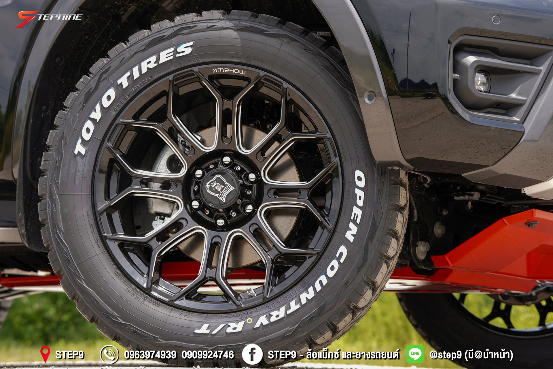 FORD EVEREST NEXTGEN ทรงมาเฟียช่วงล่างเดิม ท่อคู่ออกข้างซ้าย-ขวา