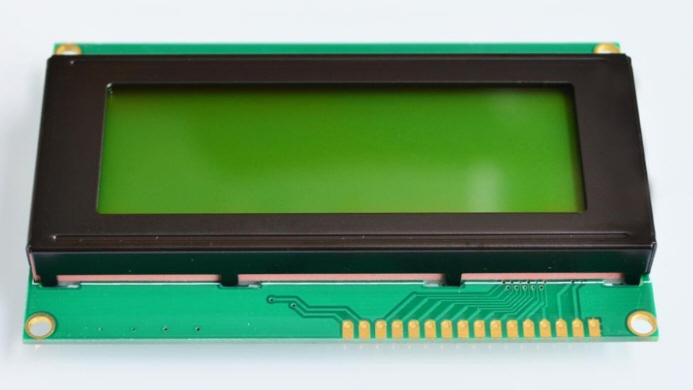 โมดูลแสดงผลจอ LCD 20 ตัวอักษร 4 บรรทัด มี BACKLIGHT