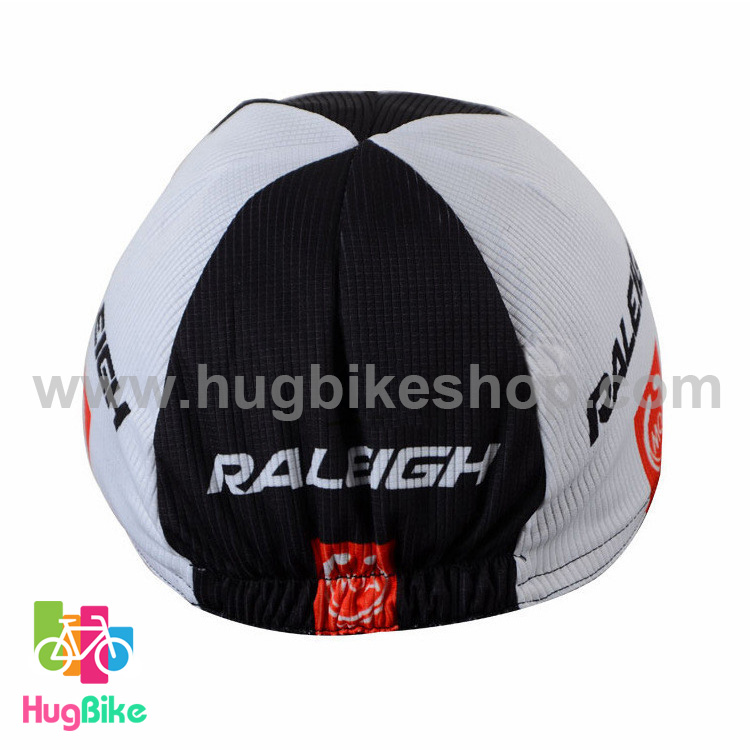 หมวกแก๊บ Raleigh 13 (01) สีขาวดำ
