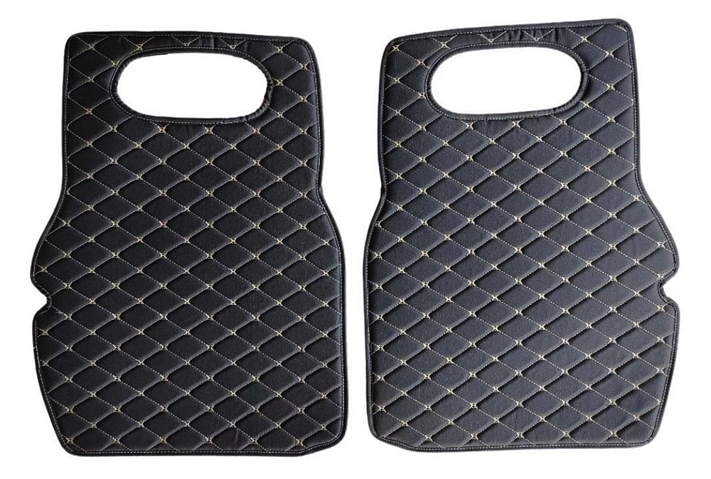 CHEVROLET ZAFIRA พรมรถยนต์6D เชฟโรเลต ซาฟิร่า สีดำด้ายครีม เข้ารูป เต็มคัน