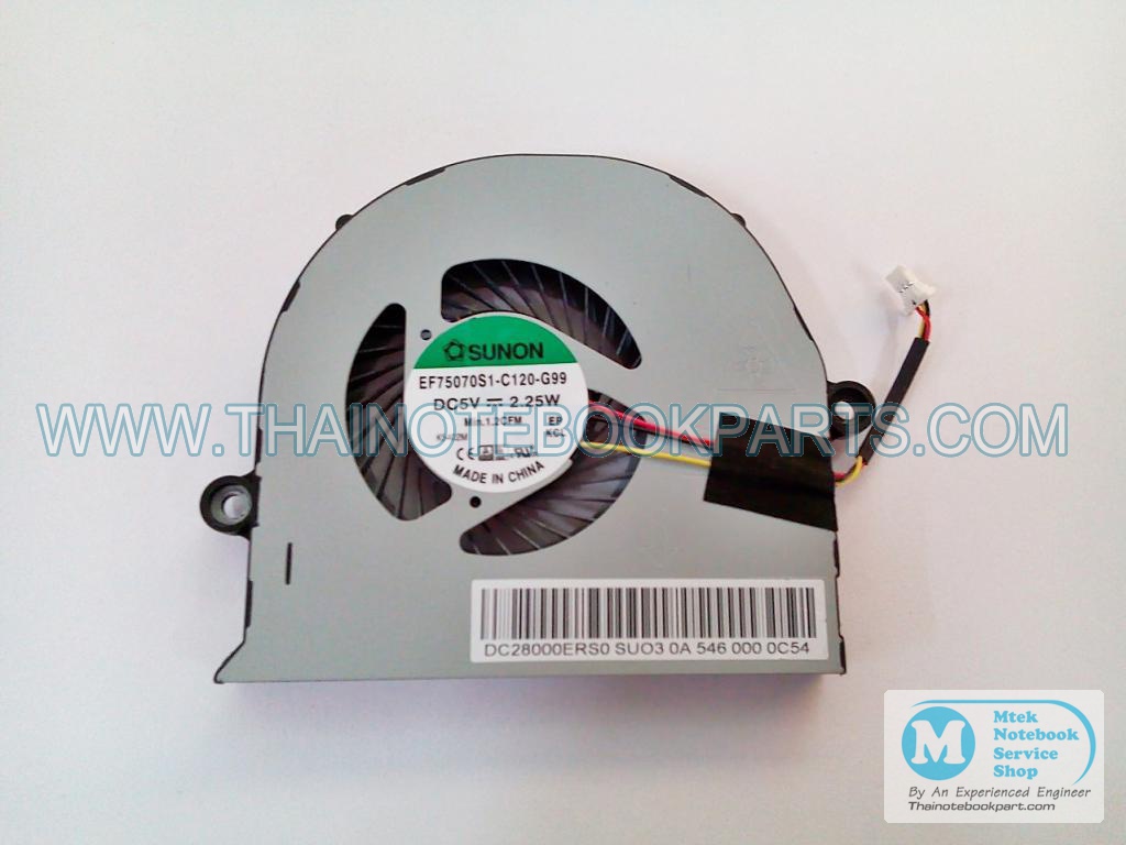 MT07416 พัดลมระบายความร้อนโน๊ตบุ๊ค Acer Aspire E5-571G E5-571 - EF75070S1-C120-G99 Cooling Heatsink (สินค้าใหม่) 1