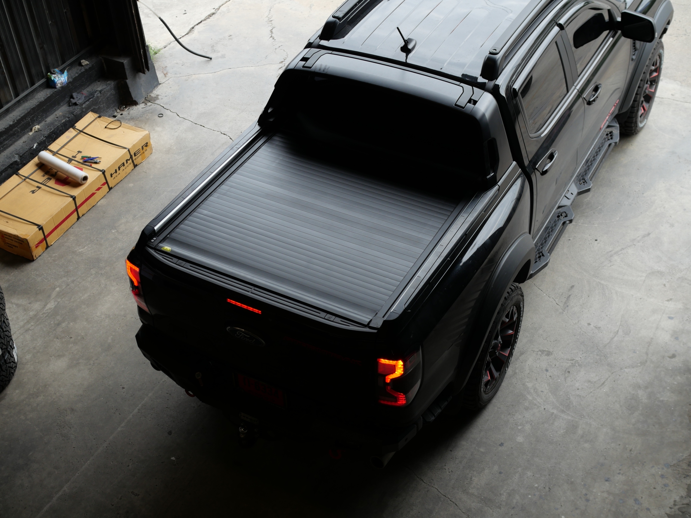 ฝาปิดท้ายรถ HAMER AUTO ROLLER LID MAX ใส่ RANGER NEXTGEN STORMTRAK ที่ STEP9