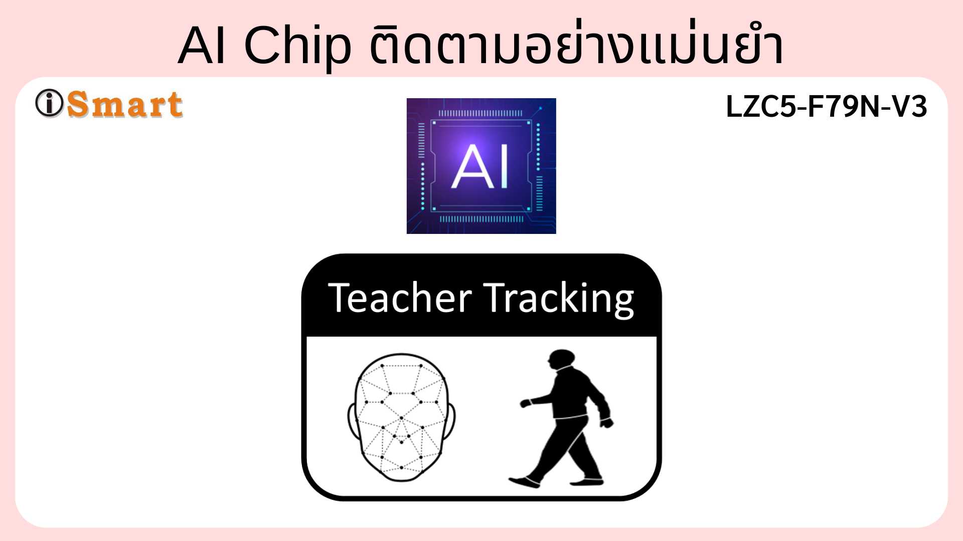 Ai Chip ตัวใหม่ติดตามอาจารย์ได้อย่างแม่นยำ