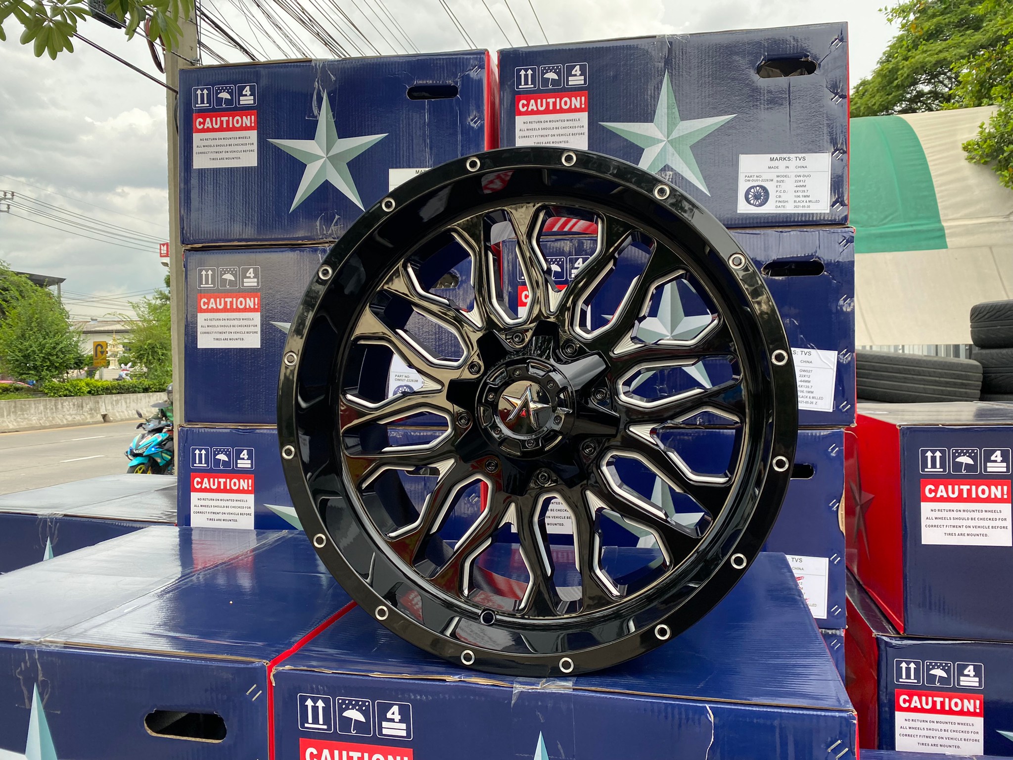 มาใหม่ ล้อแม็กซ์ทรงเมกา STAR DUO ขอบ20