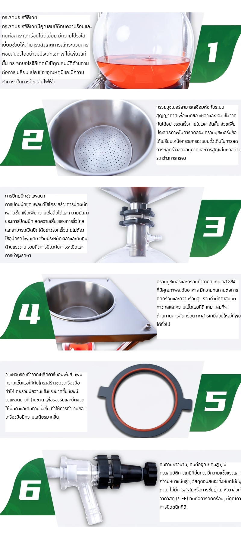 เครื่องกรองสุญญากาศ การแยกของแข็งกับของเหลว Vacuum filter Solid-liquid ZFL