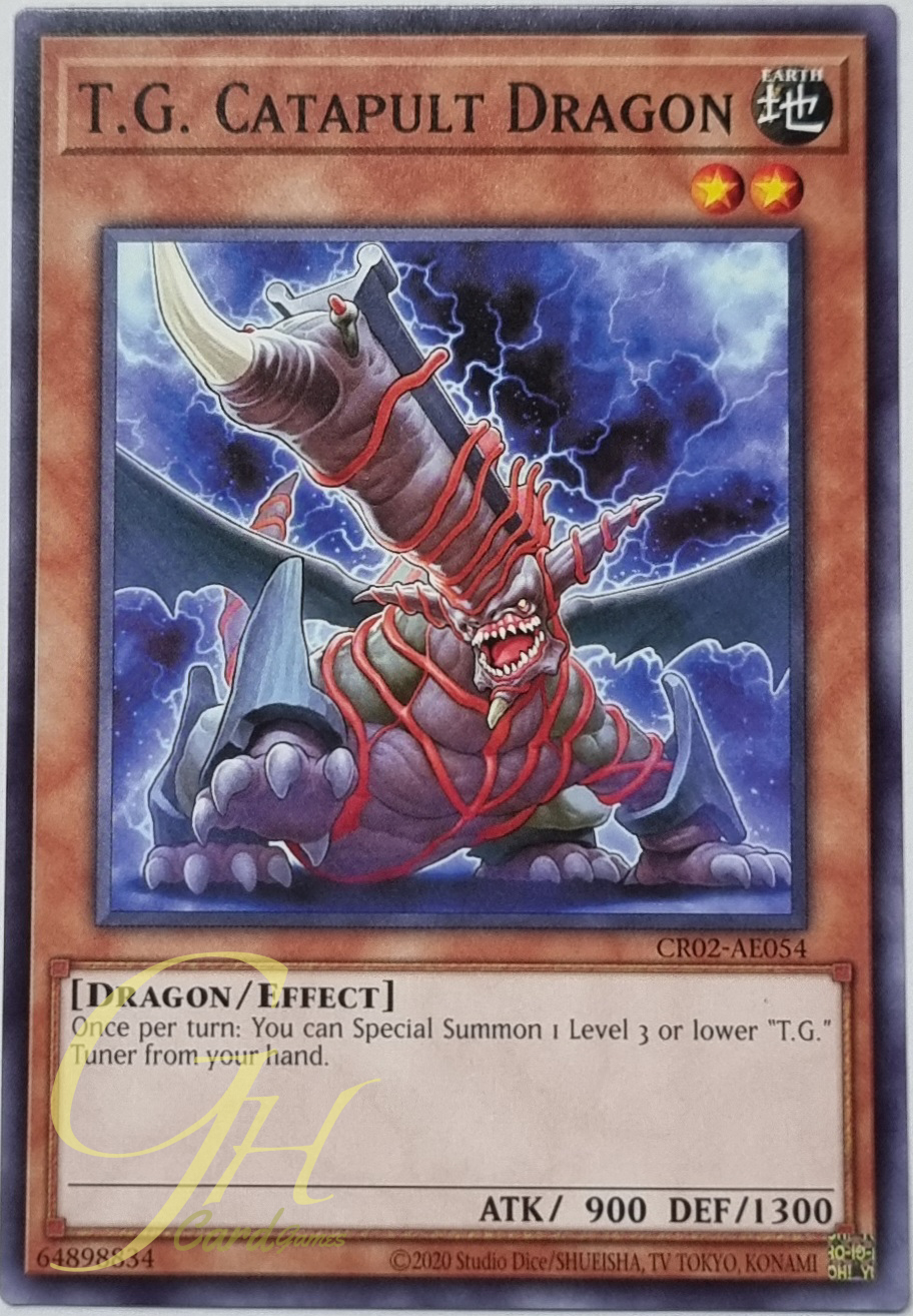 Yugioh [CR02-AE054] T.G. Catapult Dragon (Common)