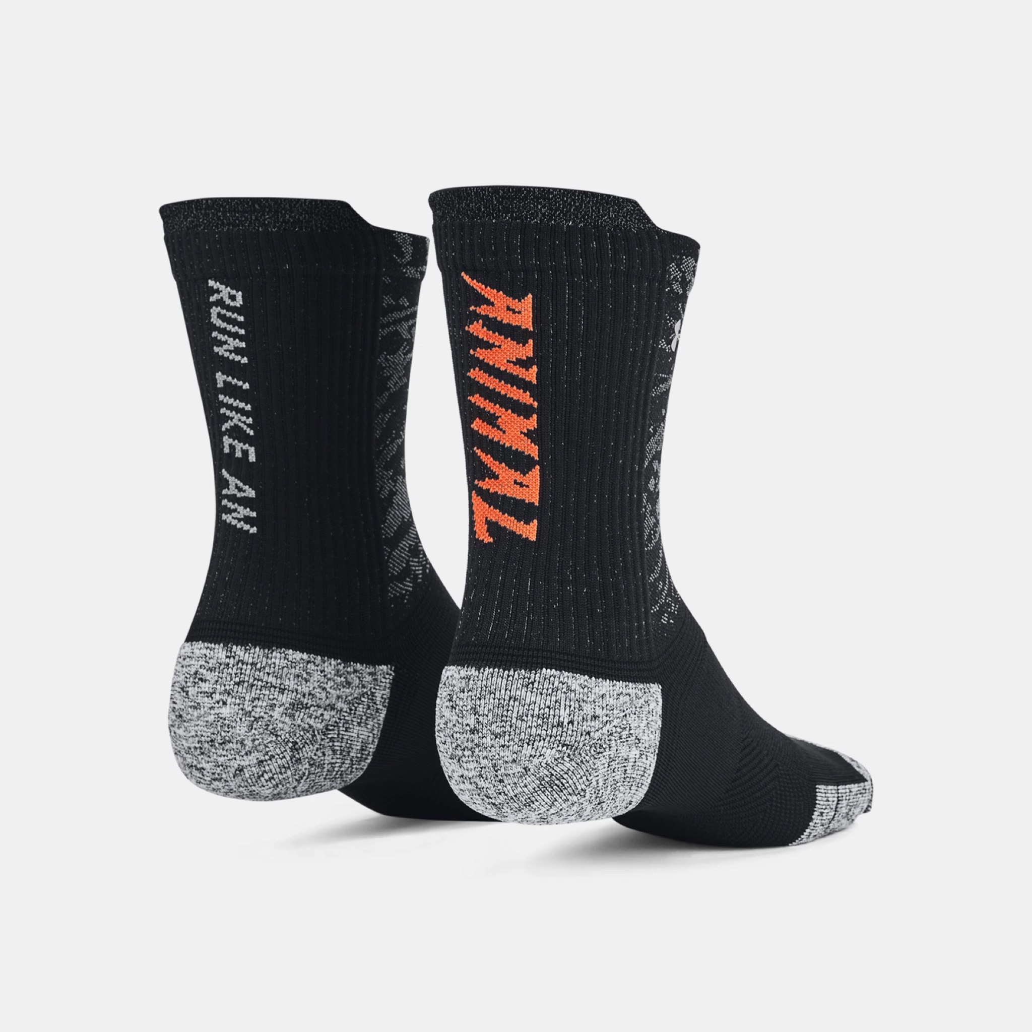 ถุงเท้าวิ่ง Under Armour Cushioned Crew Running Socks ‘LIMITED’ (MD)