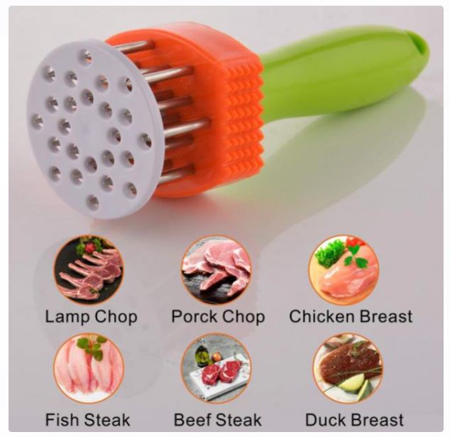 ที่จิ้มเนื้อให้เนื้อนุ่ม Multi function meat tenderizer