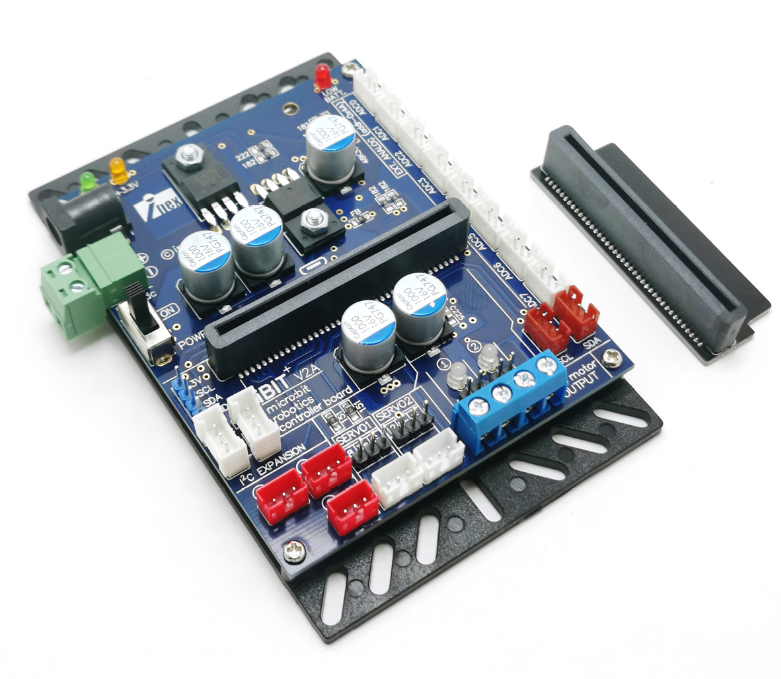 iBIT V2A แผงวงจรควบคุมหุ่นยนต์สำหรับ micro:bit *ไม่รวมแผงวงจร micro:bit*