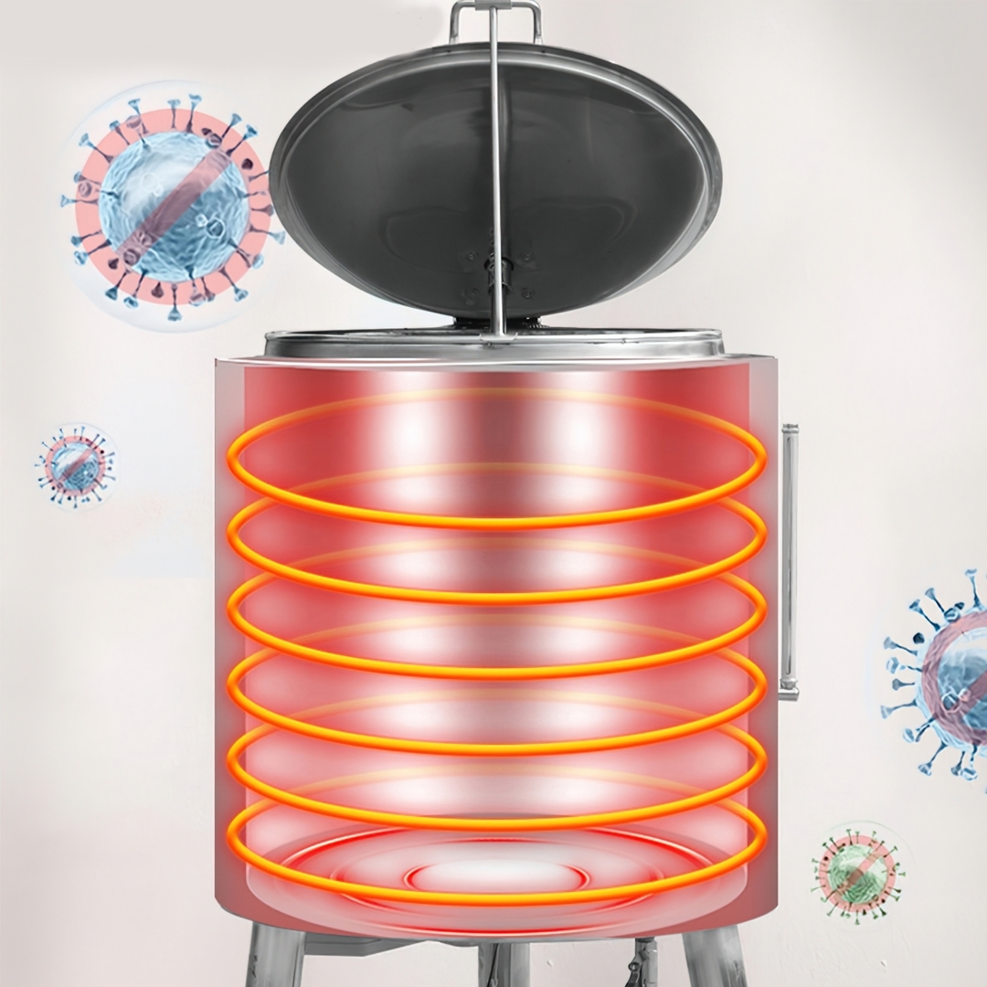 HTRC เครื่องพาสเจอร์ไรซ์ หม้อทำพาสเจอร์ไรซ์ (pasteurizer)