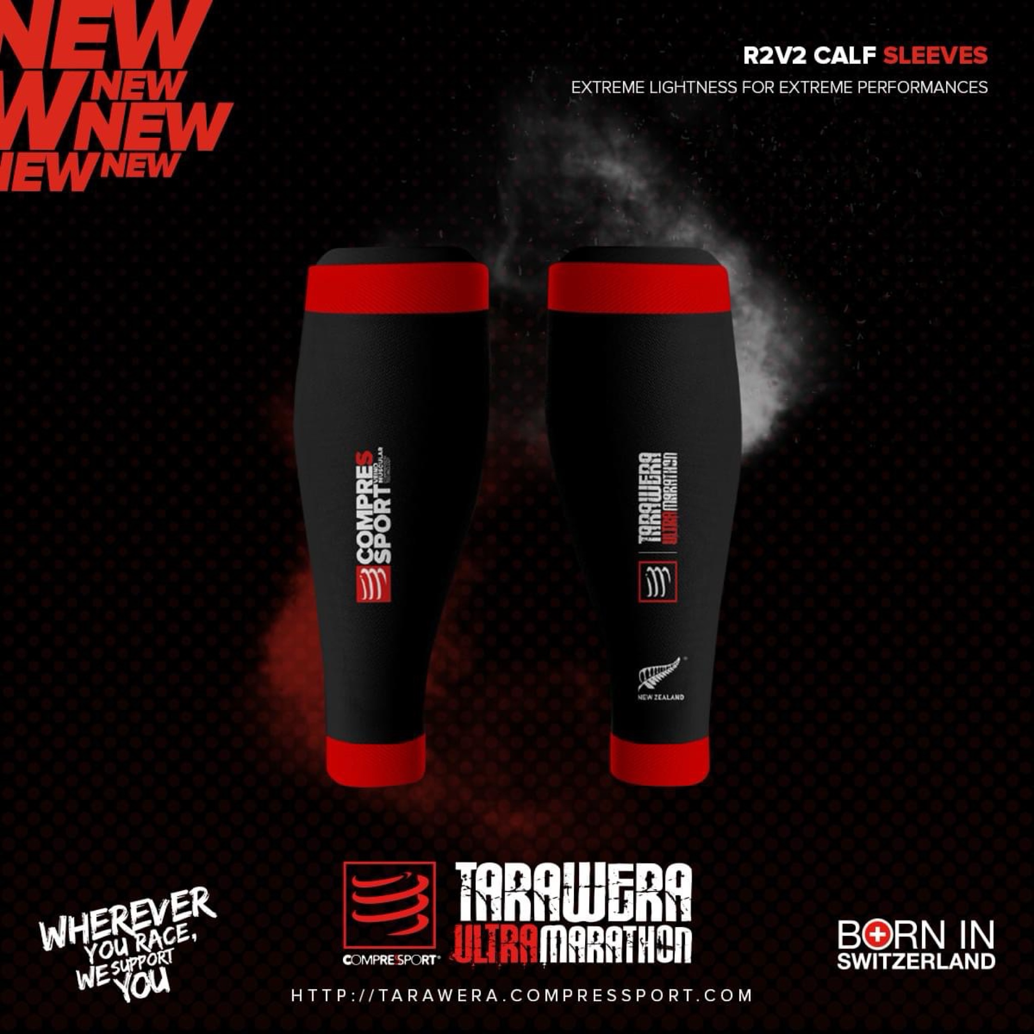 ซัพพอร์ตน่อง Ultra Trail R2V2 Calf Sleeves UTM ‘LIMITED’ (T4)