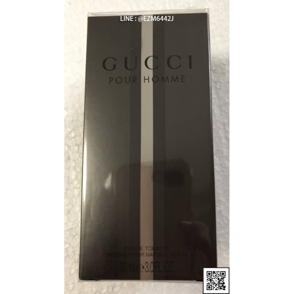 น้ำหอมแท้ GUCCI BY GUCCI POUR HOMME FOR MEN EAU DE TOILETTE SPRAY 90 ML ของใหม่ กล่องขายซีล เหมือนกับห้าง