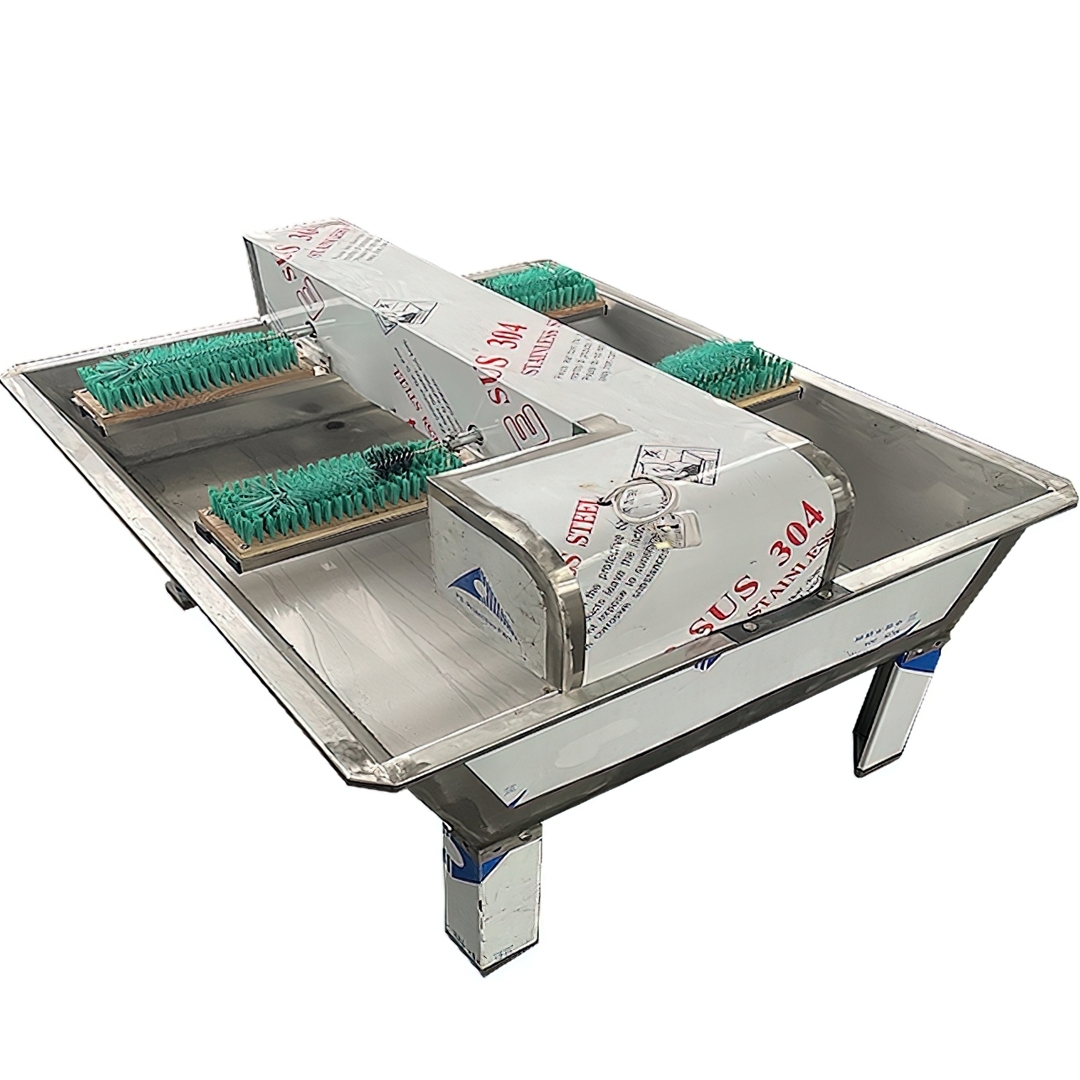 🌈15945 เครื่องทำความสะอาดขวดพลาสติก ขวดแก้ว กึ่งอัตโนมัติ รุ่น SP-6