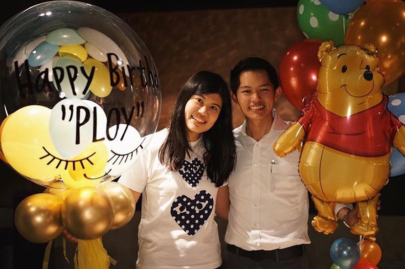 ลูกโป่ง Winnie-the-Pooh & Happy birthday 24-inch (8pcs) (with helium)