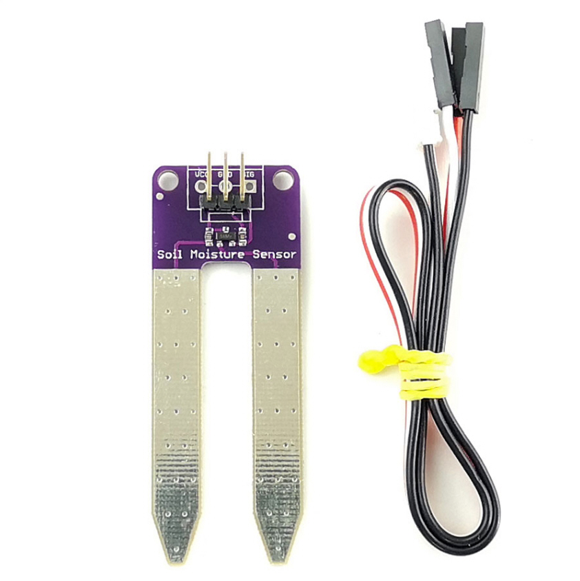 ZX-SOIL แผงวงจรตรวจจับสภาพของดิน (Soil Moisture Sensor)