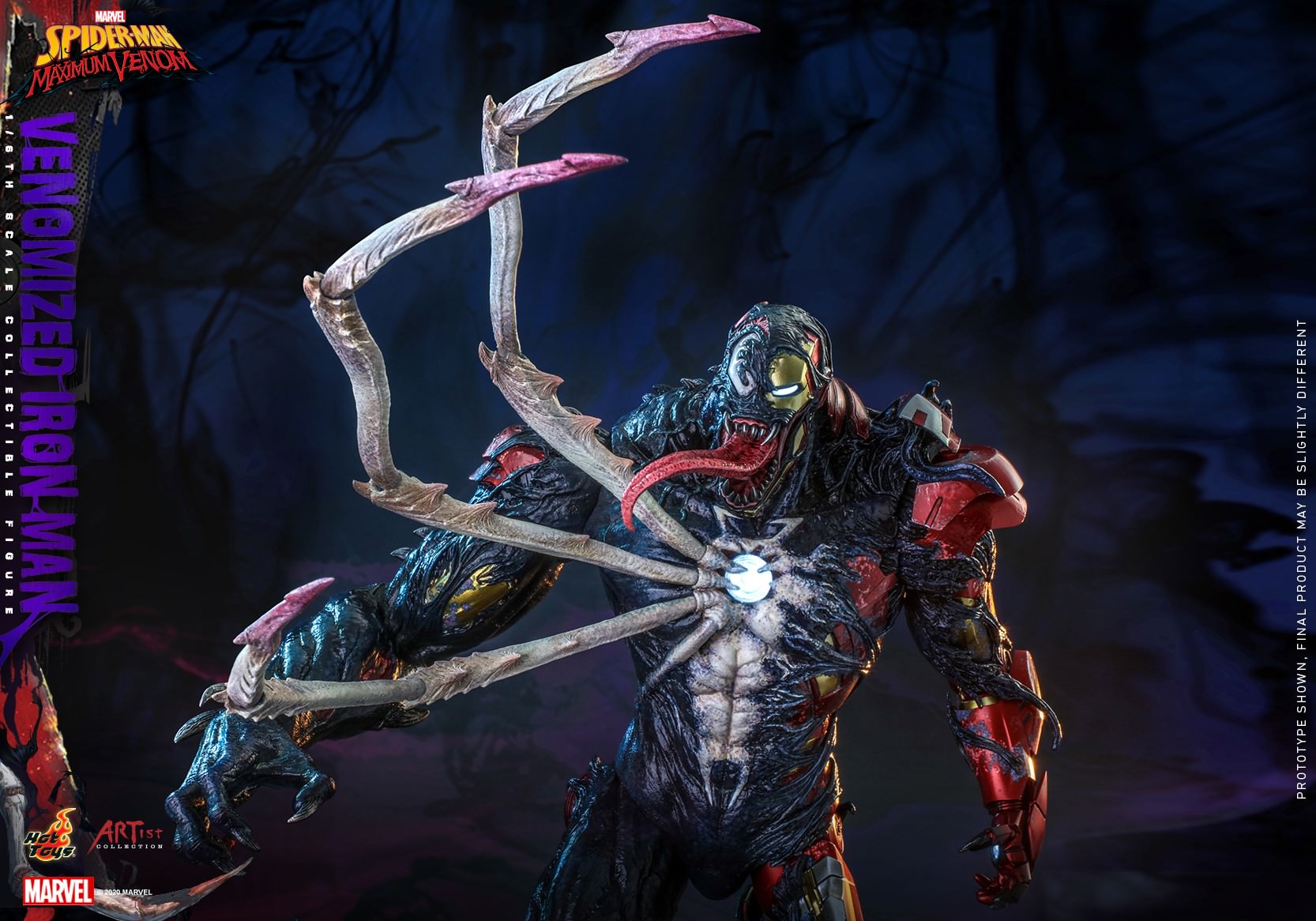 HOT TOYS AC 4 SPIDER-MAN : MAXIMUM VENOM – VENOMIZED IRON MAN