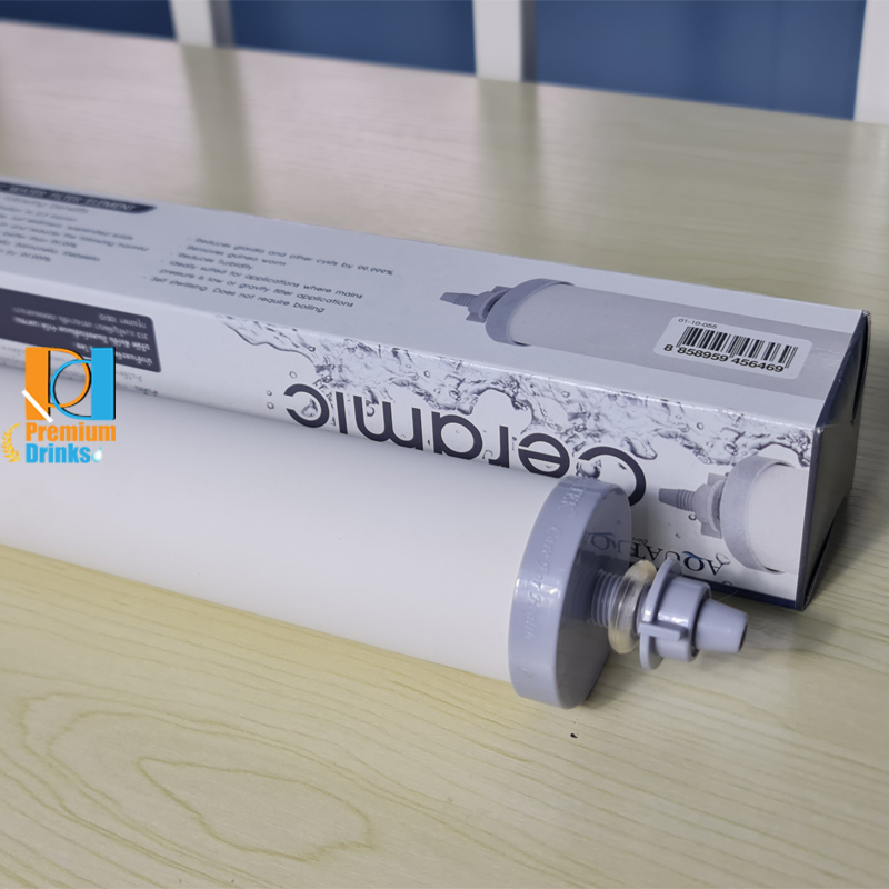 ไส้กรองเซรามิค หัวเกลียว ยี่ห้อ Aquatek