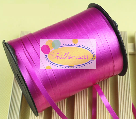 ริบบิ้น ขนาด 5 มิล ขนาด500หลา สีชมพูบานเย็น