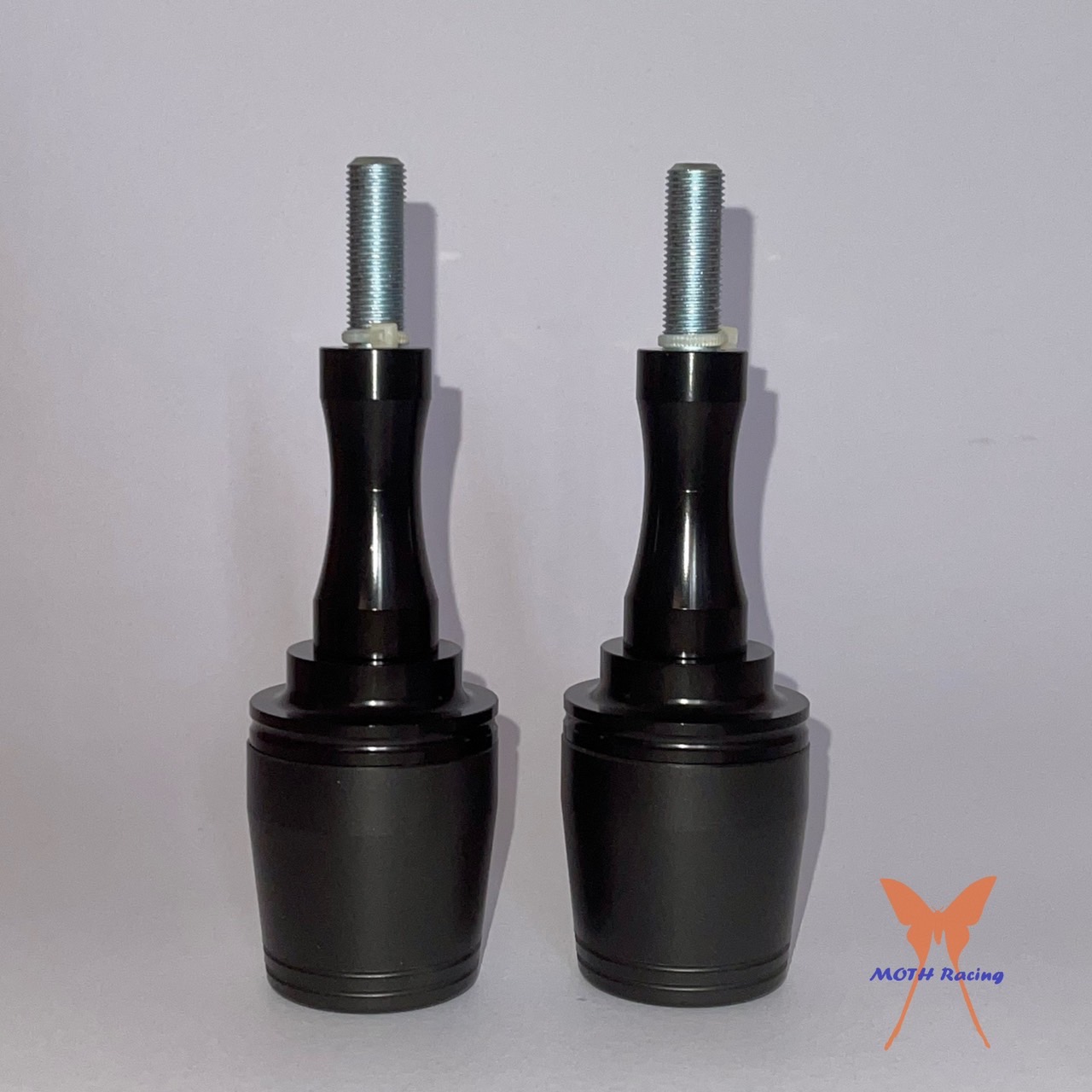 กันล้มข้าง R7,MT07,XSR700 Mothracing กันล้มผลิตจากอลูมิเนียมนำเข้าไม่เจาะแฟริ่ง(65) สีดำ