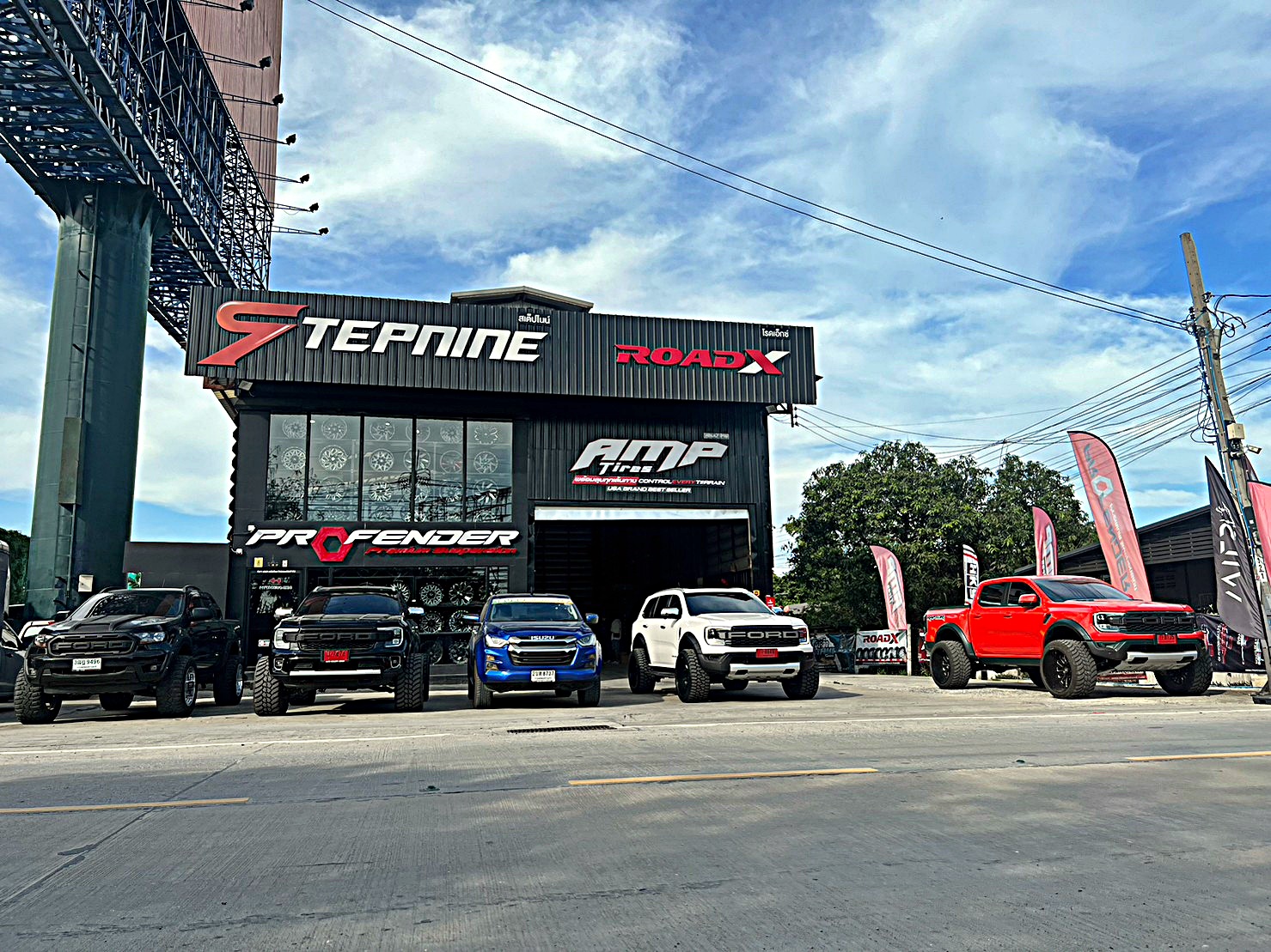 FORD EVEREST NEXTGEN ล้อแท้ HOSTILE H113 ที่ STEP9