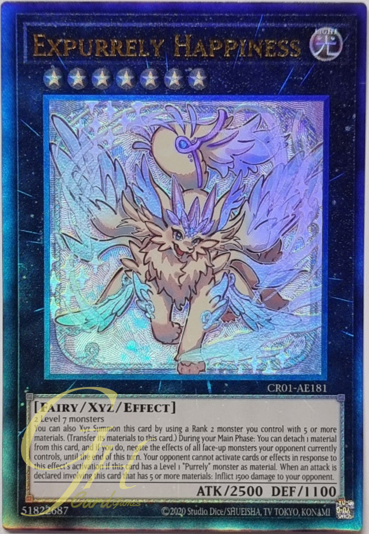 Yugioh [CR01-AE181] Expurrely Happiness (Ultimate Rare)
